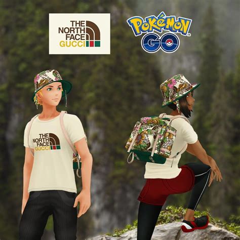 north face Gucci pokemon go